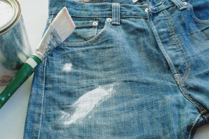 Paano alisin ang pinatuyong pintura mula sa mga damit
