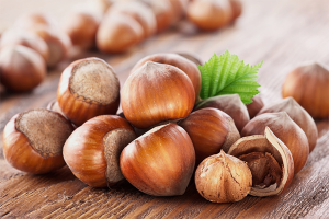 Ang mga benepisyo at pinsala sa mga hazelnuts
