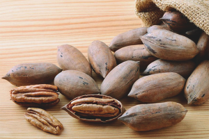 Ang mga pakinabang at pinsala ng mga pecan