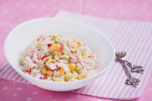 Paano gumawa ng salad ng crab