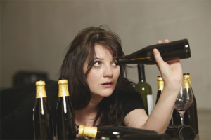Ang alkohol sa alkohol sa mga kababaihan