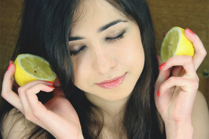 Lemon para sa buhok