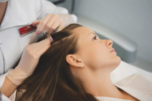 Mesotherapy para sa buhok