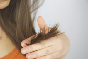 Nagtatapos ang dry hair