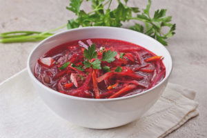 Borsch na pinapakain ng dibdib