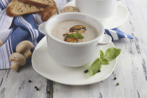 Mushroom sopas habang nagpapasuso