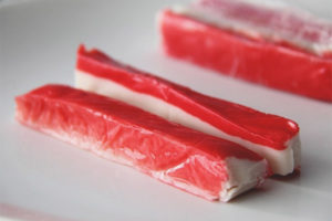 Mga nagpapasuso sa crab sticks