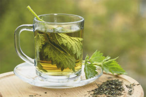 Ang mga pakinabang at pinsala ng nettle tea