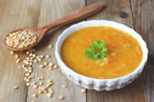 Maaari mabuntis na sopas ng gisantes