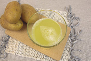 Patatas na juice para sa tiyan