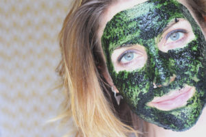 Sorrel face mask
