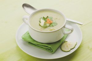 Zucchini puree sopas