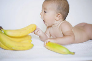 Mga saging para sa mga bata