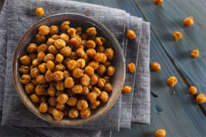 Mga pinirito na chickpeas