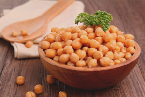 Ang mga chickpeas na may pagbaba ng timbang